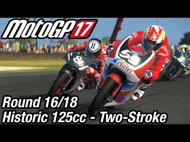 Michelin Australian Motorcycle Grand Prix | Historic 125cc Round 16/18 | MotoGP 17 (PC)