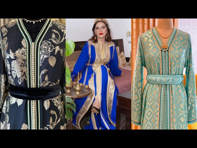 أرووووع وآخر ماكين في خياطة القفطان المغربي لسنة 2024 caftan marocain