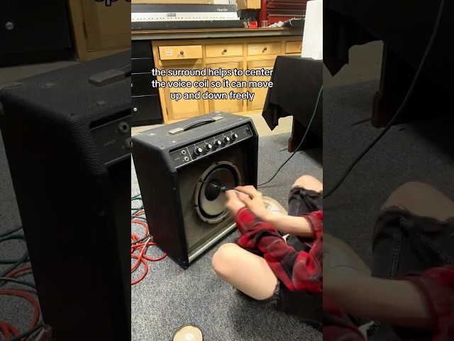 Repairing a Raspy Sounding Guitar Amp