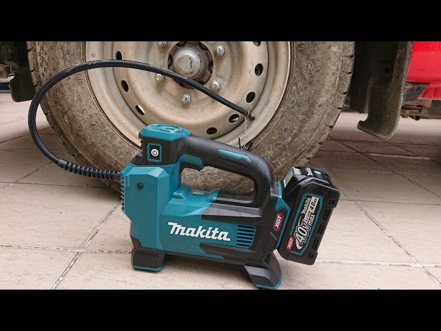 Testing MP001G Makita XGT 40Vmax Inflator