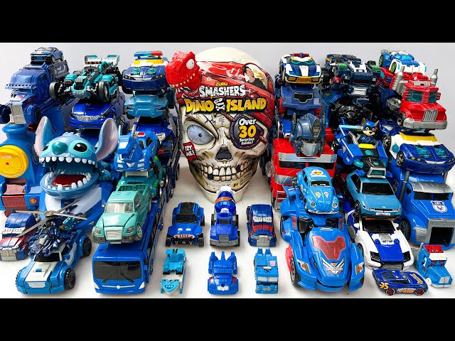 McQueen Monster Truck Wheels & SuperHeroes: Assembling most unique Transform Toys Rescue Beasts