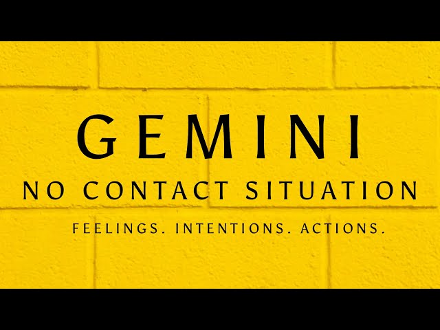 GEMINI 🤐 THIS PERSON WANTS TO SEE YOU …. Feb 2025