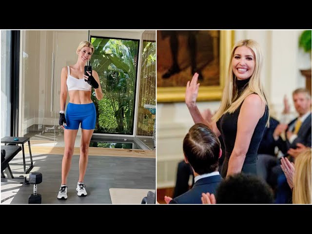 Celebrity Fitness | Ivanka Trump flaunts toned physique in mini shorts and sports bra post workout