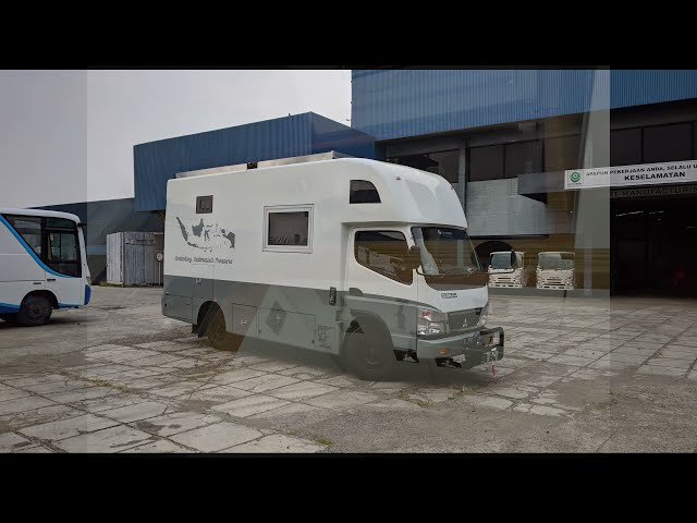 MOTORHOME - RECREATIONAL VEHICLE (RV) - CAMPER VAN 2021 (KAROSERI DELIMA JAYA BOGOR)