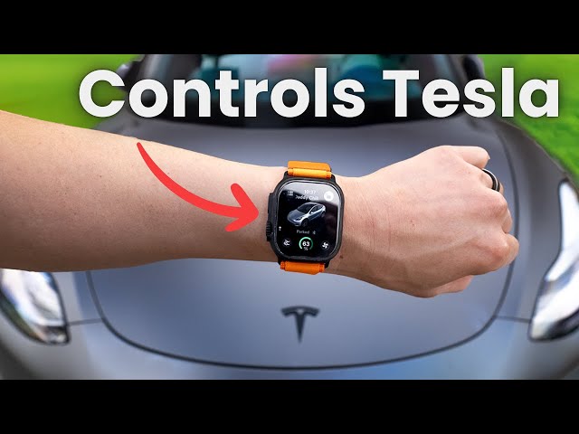 I Tried ONLY using the Tesla Apple Watch App for 24 Hours