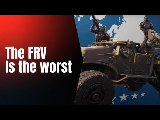 The FRV car is the worst thing in Helldivers 2