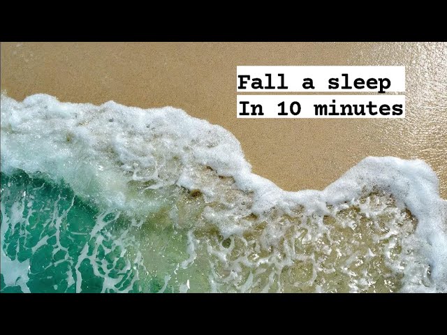 Count The Waves To Fall Asleep - It Really Works! Deep Sleeping With Ocean Sounds All Night