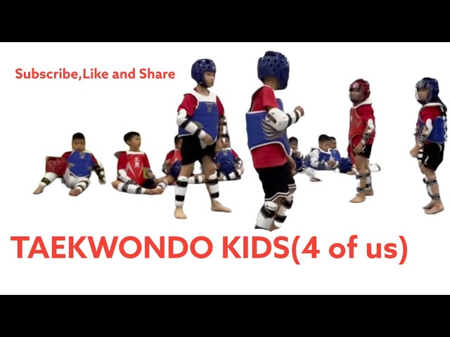 TAEKWONDO KIDS (4 of us)