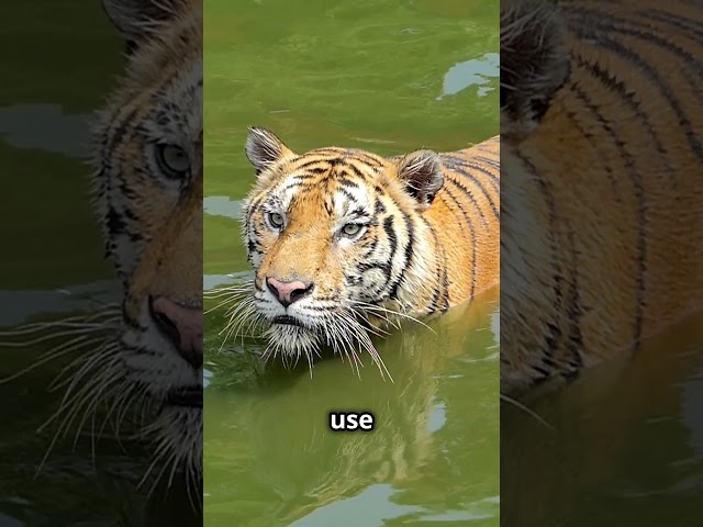 🐅 The Ultimate Predator: The Tiger! 🔥With bone-crushing jaws and unique stripes 🐅