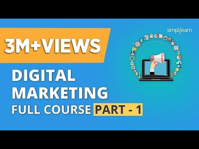 Digital Marketing Course Part - 1 🔥| Digital Marketing Tutorial For Beginners | Simplilearn