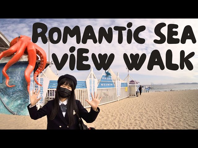 VR180 3D｜CHINA TRAVEL｜SHENZHEN｜DAMEISHA｜Romantic sea view walk｜深圳盐田｜大梅沙沙滩｜浪漫海景漫步