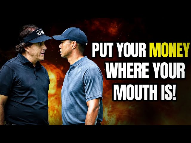 The GREATEST RIVALRY In GOLF: WOODS vs MICKELSON Top 10!!!