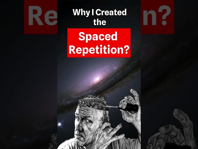 Why I Created the Spaced Repetition Learning System? 💥 #createapp  #flashcards #spacedrepetition