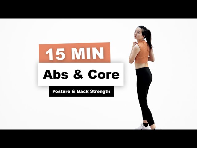 15 Min Abs & Core Workout | No Jumping, Floor Exercises for Posture & Back Strength