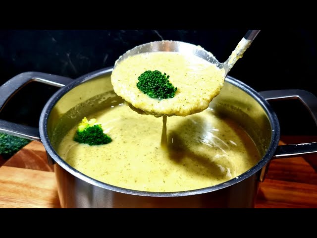 This Broccoli Soup is Like Medicine for My Stomach. Cozy, Healthy, and Delicious Recipe