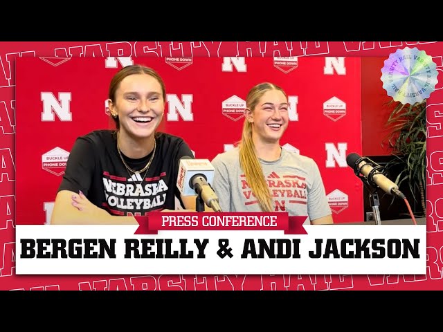 Bergen Reilly and Andi Jackson Preview Nebraska Volleyball’s Matchup at Wisconsin | Press Conference