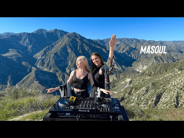 Afro House & Indie Dance DJ Mix 2024 |LA National Forest, California| Live - MASOUL