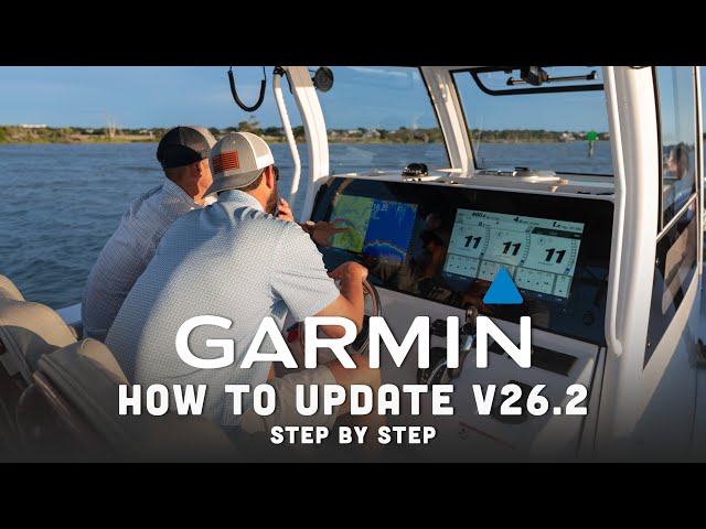 Tech Talk - How To Update Garmin Marine Products To V26.2 - Step By Step