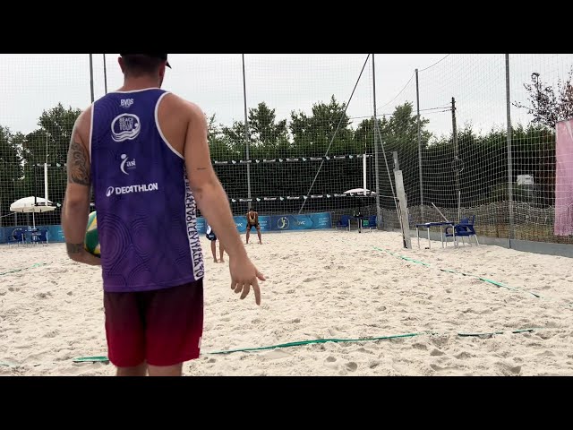 Tappa bper Bergamo Quarti di finale Giardinieri - Arcangeli vs Arnofoli - Minozzi 1 set