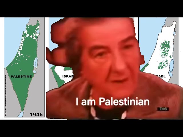 Former Israeli Prime Minister Confesses to Being a Palestinian