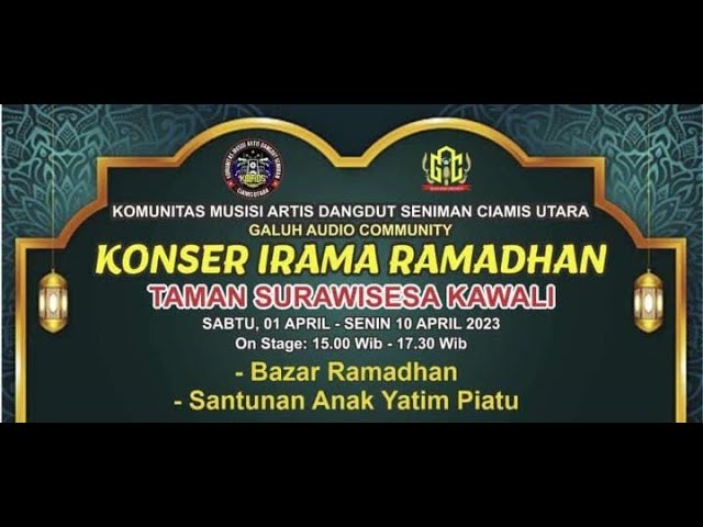 Santunan Anak Yatim Bersama Komunitas Musisi Artis Dangdut Seniman Ciamis dan Galuh Audio Community