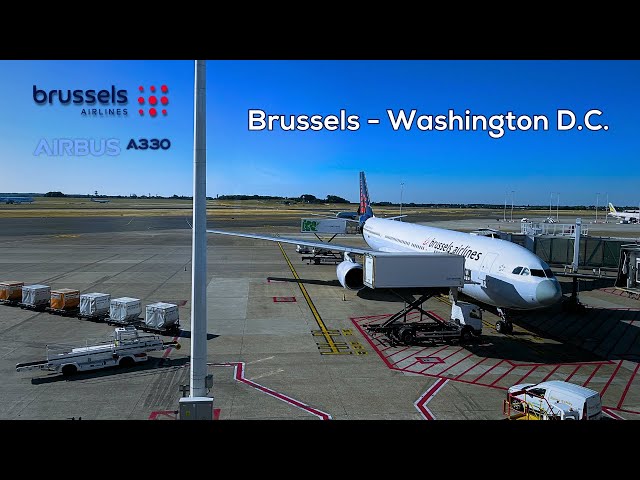 Brussels to Washington | Brussels Airlines Airbus A330 | flight Report