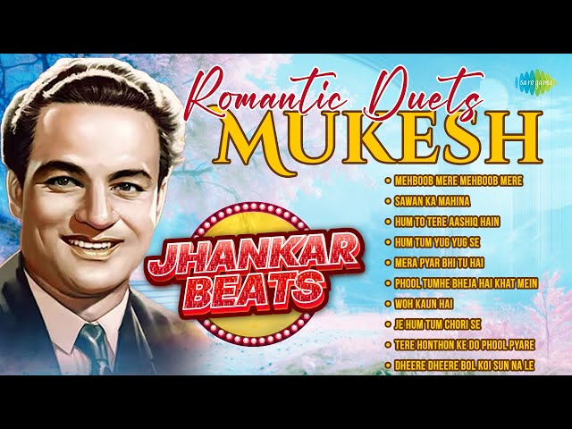 Romantic Duets by Mukesh | Mehboob Mere Mehboob Mere | Sawan Ka Mahina | Old Hindi Songs