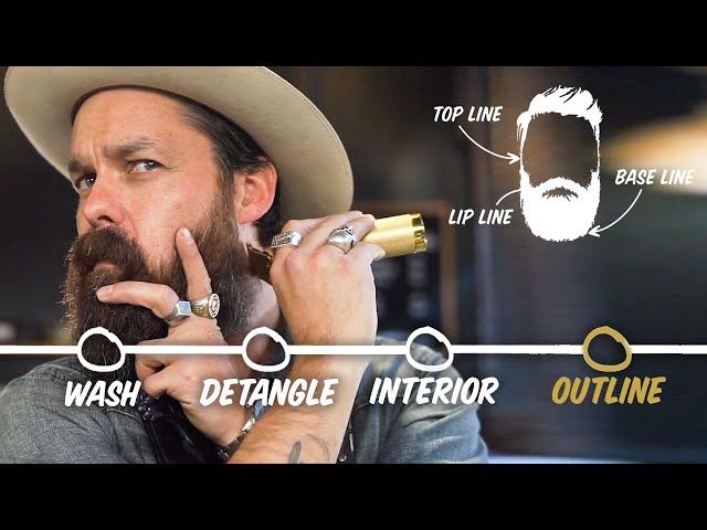 How to Trim Your Beard at Home (4 Step Tutorial) | GQ