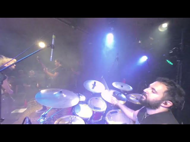 Nil By Mouth VR drum cam - the Haken Tribute in Israel Dec 9 2021