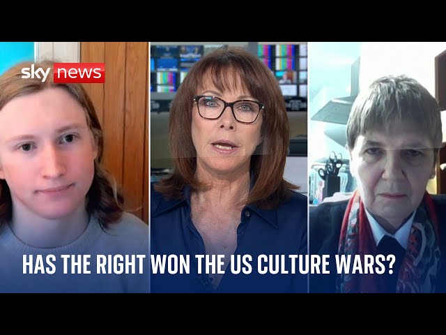 Activist Ellie Gomersall and Baroness Claire Fox debate the US culture wars