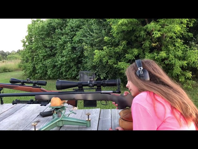 Father/Daughter bonding on the range