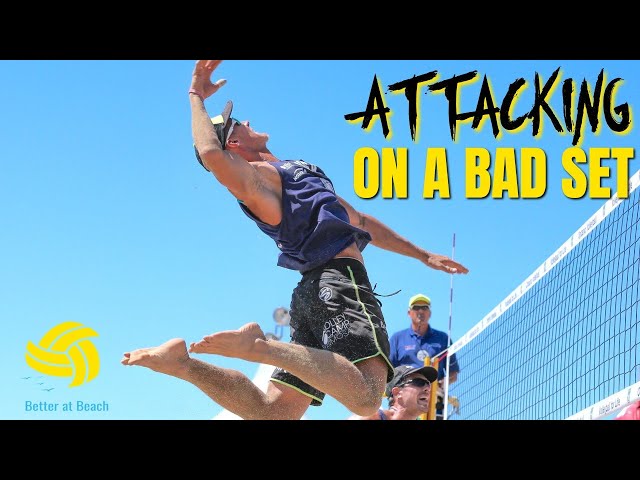 Beach Volleyball Drill | How to Attack a Bad Set