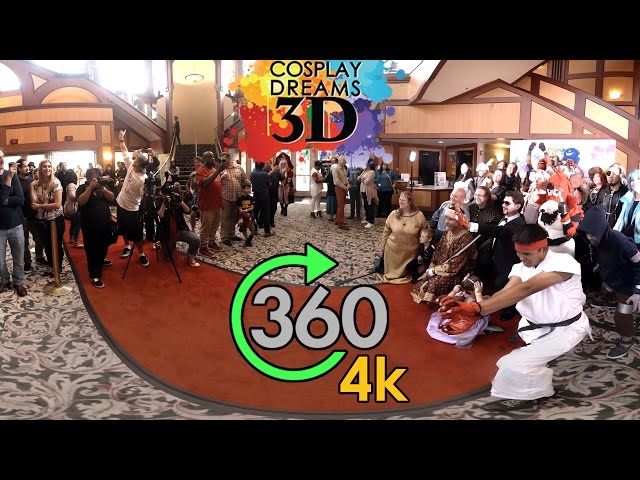 Cosplay Movie Premiere in 360 4k