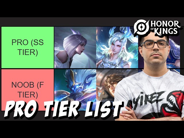 Honor of Kings Tier List - Most accurate tier list for HOK