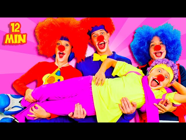 Put On Your Shoes Clowns + More | Kids Songs and Nursery Rhymes | @Dominoki Kids Songs