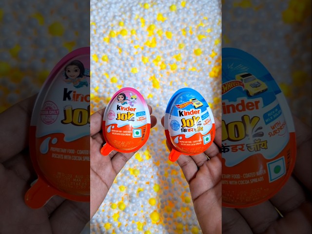 Kinder Joy boy and girl #chocolate #kinderjoy