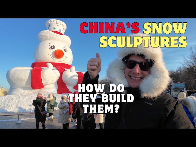 Inside China's Snow Sculpture Festival & Longest Walking Street in Asia - Harbin