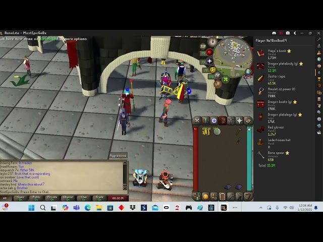 OSRS old school runescape high alch mith and addy