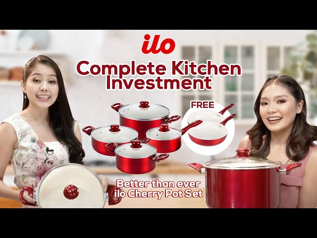 Better than ever ilo Cherry Pot Set is Now Available at Shop TV!