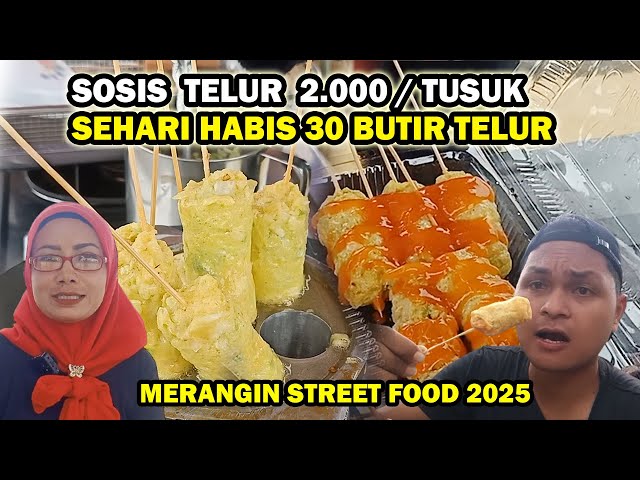 IDE USAHA SOSIS TELUR 2000 AN, SEHARI HABIS 30 BUTIR TELUR, KESUKAAN REMAJA MASA KINI