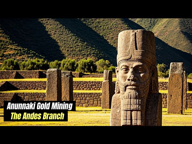 Anunnaki Gold Mining: 'Massive Gold Processing Took Place Tiahuanaco'