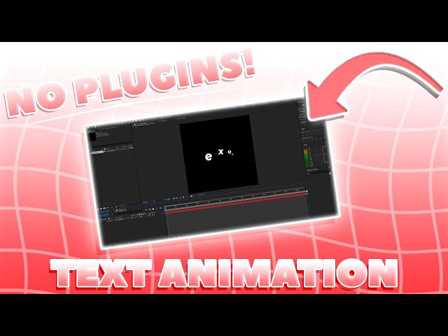 NO PLUGIN Expression TEXT Tutorial || AFTER EFFECTS