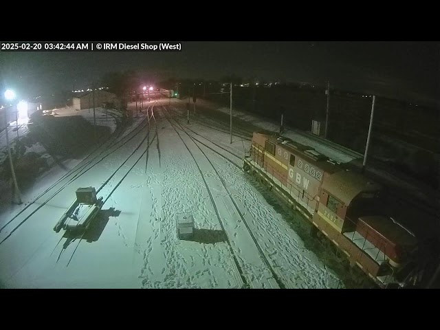 Illinois Railway Museum Diesel Shop West Webcam Live Stream