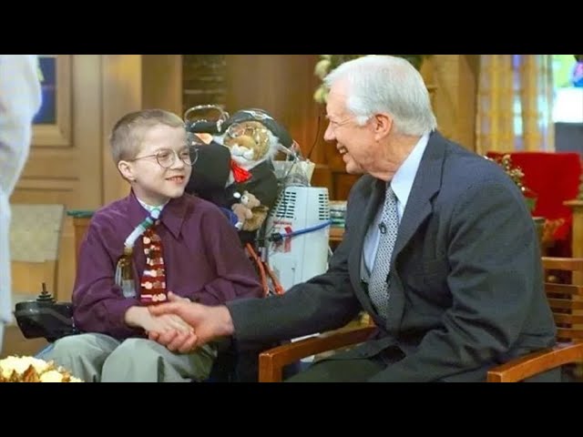 Jimmy Carter formed a unique bond with a terminally ill boy, bringing joy to his final years.