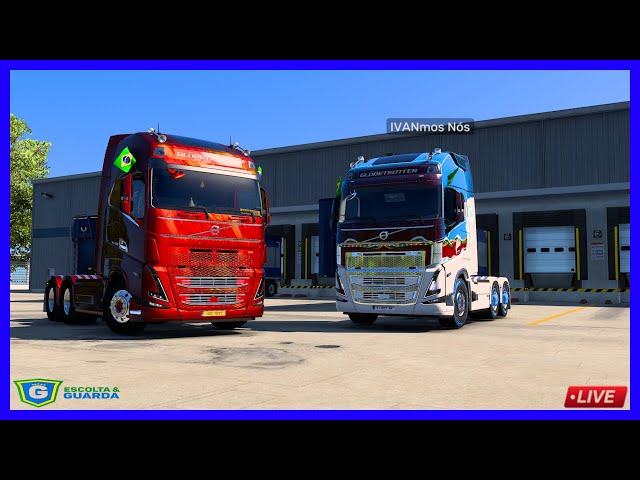 Comboio com inscritos, faça parte você também! Euro Truck Simulator 2