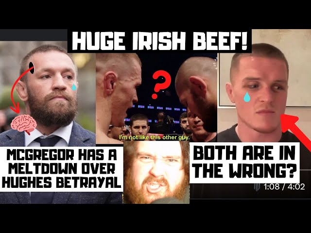 Paul Hughes Throws McGregor Under The Bus? Conor TRASHES Him In Response? Khabib SLANDERS Back?