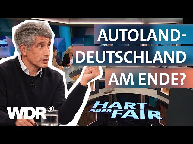 VW in der Krise: Die Zukunft von Mobilität und Autoindustrie in Deutschland I Hart aber fair | WDR