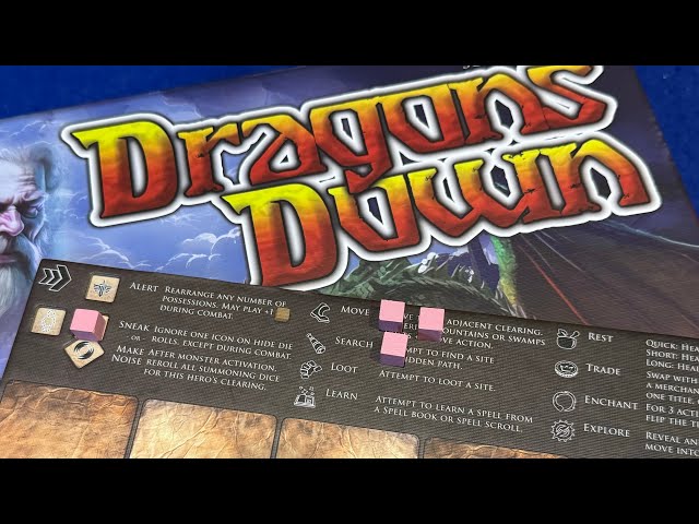 Dragons Down Tutorial - Actions