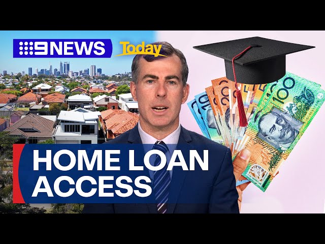 Easier access to home loans for Australia with student debt after changes | 9 News Australia