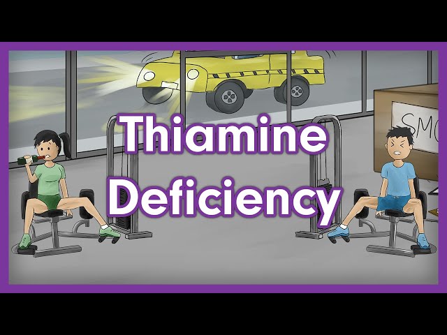 Thiamine Deficiency (Vitamin B1) - USMLE Step 1 Pathology Mnemonic